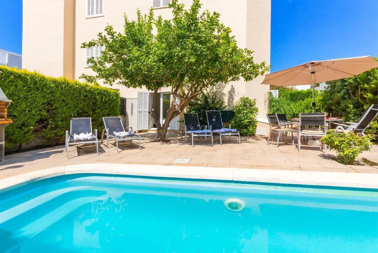 Playamar - Private Pool And 150M To Beach Alcudia  Spanien